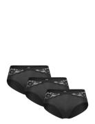 Brief Iris Regular 3 Pack Lindex Black