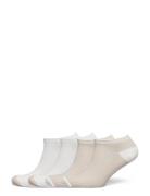 Sock Ankle 4 P Soft Blocking Lindex Beige