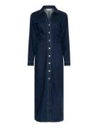 Mschmow Shirt Dress MSCH Copenhagen Navy