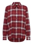 Onlwren Check Shirt Wvn ONLY Red