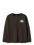 Nkmvictor Ls Rlx Top Name It Brown