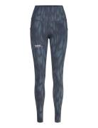Hmlhiit Aop Intensity Hw Tights Hummel Blue