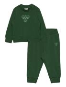 Hmlmini Jersey Crewsuit Bee Hummel Green