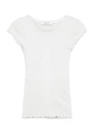 Rwbaybay Ss Regular T-Shirt Rosemunde White