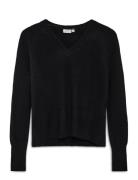 Kaniel V-Neck Pullover Kaffe Black