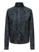 Onpino Hn Fz Ls Fleece Aop Jck Only Play Navy