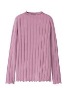 Nkfnoline Ls Slim Top Noos Name It Pink