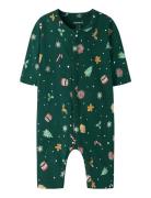 Nbnvismas Ls Nightsuit Name It Green