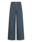 High Waisted Denim Pants - Anna Fit Coster Copenhagen Blue