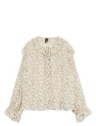Vmpetra Ls Shirt Wvn Noos Vero Moda Cream