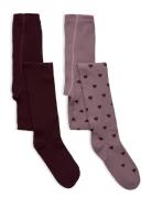 Stockings 2-Pack Creamie Purple