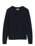 Extrafine Merino Wool C-Neck GANT Blue