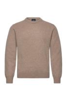 Lambswool Crew Hackett London Beige