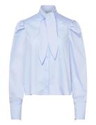 Dante6-Casson Smocked Blouse Dante6 Blue