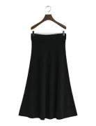 Superfine Lambswool Skirt GANT Black