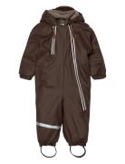Pu Snow Suit 2 Zip Recycled Mikk-line Brown