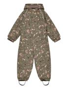 Polyester Baby Suit - Aop Mikk-line Khaki