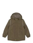 Winter Jacket Solid Mikk-line Brown