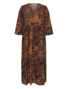 Cujustine Gally Long Dress Culture Brown