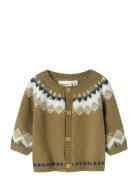 Nbmolan Ls Knit Card Name It Khaki