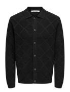 Onsmap Life Reg Cardigan Knit ONLY & SONS Black