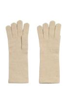 Pcfortuna Long Gloves Bc Pieces Beige