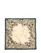 Autumn Blackberry Sia Scarf Becksöndergaard Cream