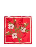 Magna Flower Sia Scarf Becksöndergaard Red