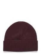 Rwlaica Cashmere Beanie Rosemunde Burgundy