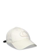 Sculpted C Baseball Hat Coach Accessories White
