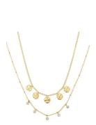Amalfi Double Layer Necklace By Jolima Gold