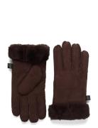 Rhsydney Shearling Gloves Rosemunde Brown