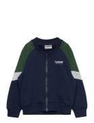 Hmlmini Loose Block Zip Jacket Hummel Navy