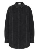 Kbbeverly Denim Shirt Karen By Simonsen Grey