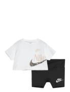Ks-Knit Short Set Nike White