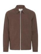 Cfcharles 0179 Shacket Casual Friday Brown