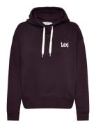 Essential Hoodie Lee Jeans Burgundy