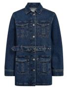 Ivy-Kay Belted Uniform Jacket Wash IVY Copenhagen Navy