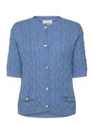 Msfilucca Knit Cardigan Minus Blue