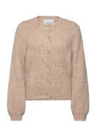 Msjennie Grs Knit Cardigan Minus Beige