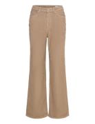 Vmtessa Hr Wide Corduroy Pants Ga Noos Vero Moda Beige