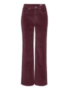 Vmtessa Hr Wide Corduroy Pants Ga Noos Vero Moda Purple