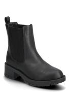 Biapearl Mid Chelsea Boot Faux Leather Bianco Black