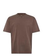 Heavy Weight Boxy T Shirt Hollister Brown