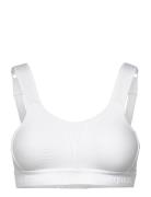 Kimberly Iconic Sport Bra Moulded Cups Swegmark White