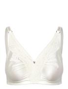 Glitter Soft Bra Moulded Swegmark White