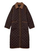 Vmemily Long Coat Boo Vero Moda Brown