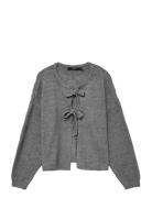 Vmboom Structure Ls O-Neck Tie Card Boo Vero Moda Grey
