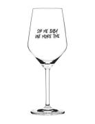 Wineglass Sip Me Sand & Soda White