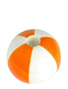 Keramisk Lysestage Beachball, Orange 8 Cm Balvi Orange